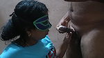Kerala girl – ice-cream blowjob.