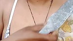 Ranilouley Boobs Oil Massage on Live Show