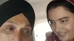 Sardarji having inside car