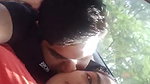 Cute Couple Enjoying in Car