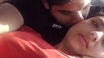 Cute Couple Enjoying in Car