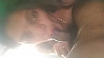 Sucking like lollipop