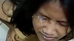 Cute Girl Taking Cum on Face