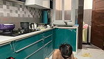 Chikni_Bhabhi 22 pussy fingering in kitchen