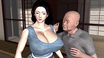 3D 8597 Baku Chichi Hitoduma