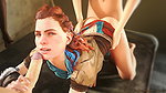 Aloy Hazard 3000 Horizon Zero Dawn Animated Hentai 3 D CGI Video