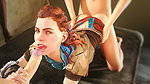 Aloy Hazard 3000 Horizon Zero Dawn Animated Hentai 3 D CGI Video