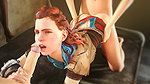 Aloy Hazard 3000 Horizon Zero Dawn Animated Hentai 3 D CGI Video