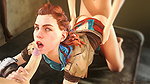 Aloy Hazard 3000 Horizon Zero Dawn Animated Hentai 3 D CGI Video