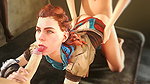 Aloy Hazard 3000 Horizon Zero Dawn Animated Hentai 3 D CGI Video
