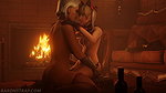Ashe and D.Va BaronStrap Overwatch Animated Hentai 3D CGI Video