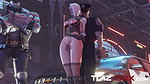 Ashe Tiaz Overwatch Animated Hentai 3D CGI Video