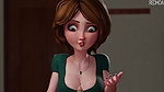 Aunt Cass Redmoa Big Hero Six Disney Animated Hentai 3 D Cgi Video