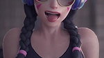 D.Va Magmallow Overwatch Animated Hentai 3D CGI Video