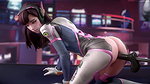 D Va Fpsblyck Overwatch Animated Hentai 3 D CGI Video 1