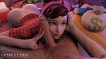 D Va Ggrand Cupido Overwatch Animated Hentai 3 D CGI Video