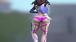 D Va Mets SFM Overwatch Animated Hentai 3 D CGI Video 4