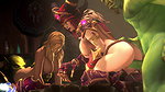 Jaina And Alexstrasza Ambrosine Warcraft Animated Hentai 3 D CGI Video