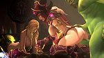 Jaina And Alexstrasza Ambrosine Warcraft Animated Hentai 3 D CGI Video