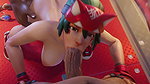 Kiriko Dzooworks Overwatch Animated Hentai 3D CGI Video 2