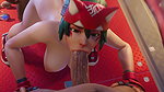 Kiriko Dzooworks Overwatch Animated Hentai 3D CGI Video 2