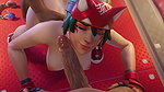 Kiriko Dzooworks Overwatch Animated Hentai 3D CGI Video 2