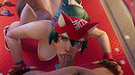Kiriko Dzooworks Overwatch Animated Hentai 3D CGI Video 2