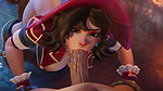 Kiriko Dzooworks Overwatch Animated Hentai 3D CGI Video 3