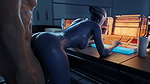 Liara TSoni Highgrounddude Mass Effect Animated Hentai 3D CGI Video