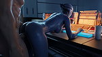 Liara TSoni Highgrounddude Mass Effect Animated Hentai 3D CGI Video
