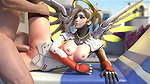 Mercy Cawneil Overwatch Animated Hentai 3 D CGI Video 1