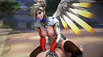 Mercy FPSBLYCK Overwatch Animated Hentai 3 D CGI Video 1