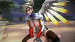 Mercy FPSBLYCK Overwatch Animated Hentai 3 D CGI Video 1