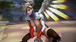 Mercy FPSBLYCK Overwatch Animated Hentai 3 D CGI Video 1