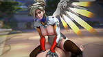 Mercy FPSBLYCK Overwatch Animated Hentai 3 D CGI Video 1