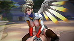 Mercy FPSBLYCK Overwatch Animated Hentai 3 D CGI Video 1