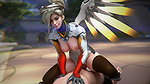 Mercy FPSBLYCK Overwatch Animated Hentai 3 D CGI Video 1