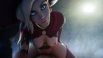Mercy Sageofosiris Overwatch Animated Hentai 3 D CGI Video 1