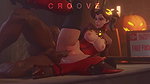 Mercy Croove Overwatch Animated Hentai 3D CGI Video