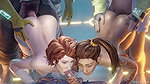 Rampart Horizon Caustic Crypto And Seer Dzooworks Apex Legends Animated Hentai 3 D CGI Video