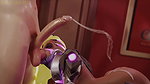 Sombra Polished Jade Bell Overwatch Animated Hentai 3 D CGI Video