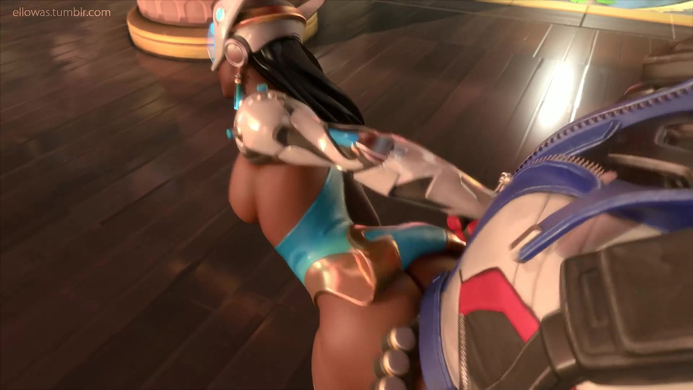 Symmetra And Soldier 76 Ellowas Overwatch Animated Hentai 3 D CGI Video 3