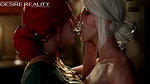 Triss Merigold And Ciri E 2 80 93 Desire Reality E 2 80 93 The Witcher Animated Hentai 3 D CGI Video