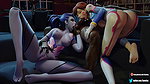 Widowmaker And D Va Saveass Overwatch Animated Hentai 3 D CGI Video 2