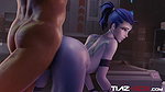 Widowmaker Tiaz Overwatch Animated Hentai 3D CGI Video