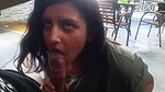 Sexy kerala hot babe gicving sexy blowjob to her BF in his resturant