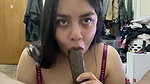 Horny College Babe Sucking Older Guys BBC She Met Online