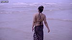 Nila in Hot Bikini Running on Beach and Jiggling Boobs