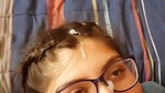 Taking cumshot
