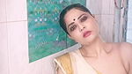 Shower In Saree